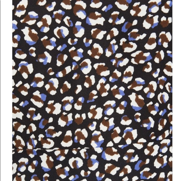 Leith Mini Leopard Ruffle Open Back Mini Dress - Picture 12 of 12